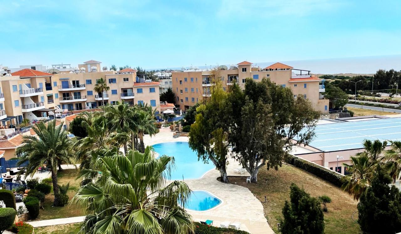 Direct Sea View & Quality Bed - Kings Palace 1 Bed Paphos Exterior foto